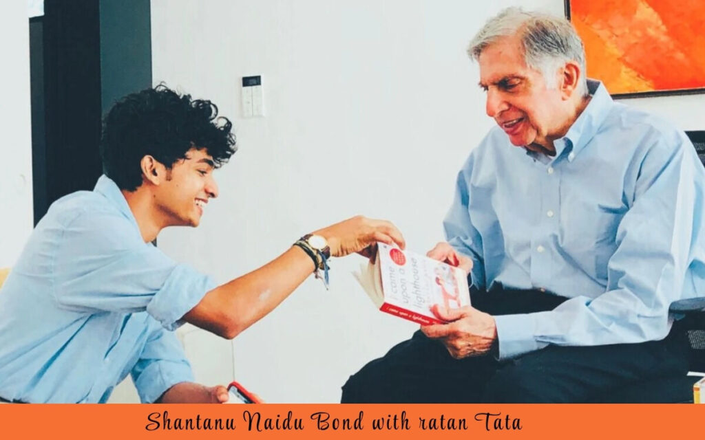 Shantanu Naidu bond with ratan Tata