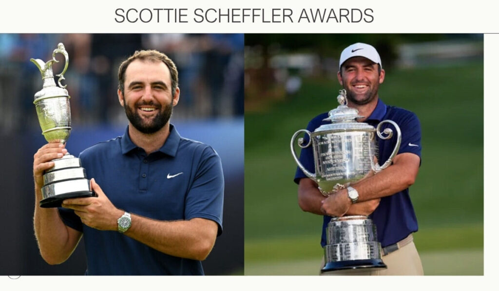 Scottie Scheffler Awards